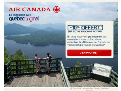 Campagne Air Canada